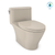 TOTO® Nexus® 1G® One-Piece Elongated 1.0 GPF Universal Height Toilet with CEFIONTECT® and SS124 SoftClose Seat, WASHLET®+ Ready, Bone - MS642124CUFG#03