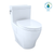 TOTO® Aimes WASHLET+ One-Piece Elongated 1.28 GPF Universal Height Skirted Toilet with CEFIONTECT, Sedona Beige - MS626124CEFG#12
