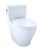 TOTO® Aimes WASHLET+ One-Piece Elongated 1.28 GPF Universal Height Skirted Toilet with CEFIONTECT, Sedona Beige - MS626124CEFG#12