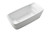 TOTO® Flotation Freestanding Soaker Tub with RECLINE COMFORT™, Gloss White - PJY1724PWEU#GW