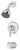 Symmons 9602-PLR-1.5 Origins Tub & Shower Faucet System With Valve - Chrome