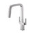 Oakland Single Hole Two Handles Pull Out Spray Kitchen Faucet - Brushed Nickel - KSK1219BN