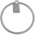 Paradise Bathworks 64028 Shangri-La - Towel Ring - Satin Nickel