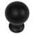 MNG Hardware 80620 Austin Round Knob - Matte Black