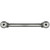 MNG Hardware 85264 5" Pull - Balance - Distressed Pewter