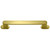 MNG Hardware 81304 128mm Aspen Pull - Matte Brushed Brass