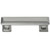 MNG Hardware 83814 8" Pull with Back Plate - Poise - Polished Nickel