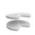 Rev-A-Shelf Polymer Kidney-Shaped 2-Shelf Lazy Susan w/Bottom Mount Hardware for Corner Base Cabinets - LD-2472-32BM-11-1