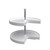 Rev-A-Shelf Polymer Pie-Cut 2-Shelf Lazy Susan for Corner Base Cabinets - LD-2942-28-11-1