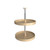 Rev-A-Shelf Banded Wood Full-Circle 2-Shelf Lazy Susans for Corner Wall Cabinets - LD-4BW-062-18-1