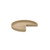 Rev-A-Shelf Banded Wood Full Kidney-Shaped Lazy Susan for Corner Base Cabinets - LD-4BW-401-28-1