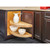 Rev-A-Shelf LD-4NW-882-35-1 Natural Wood Pivot and Slide Half-Moon 2-Shelf Organizer for Blind Corner Cabinets