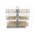 Rev-A-Shelf Maple Three-Tier Elite Optimizer w/ Soft-Close for 15" Blind Corner Cabinet Openings - 53PSPE3-15SC-MP