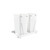 Rev-A-Shelf RV-18PB-2 S White Steel Pullout Waste/Trash Container