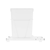 Rev-A-Shelf RV-932PB Single 30 Quart Bottom Mount Waste Container 3/4 Extension Slides - White