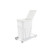 Rev-A-Shelf RV-12PB-LE White Steel Pullout Waste/Trash Container w/included lid