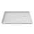 Dreamline DTP-1134602 TilePrime 34 inch D x 60 inch W x 3 inch H Right Drain Single Threshold Shower Base