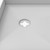 Dreamline DTP-1134602 TilePrime 34 inch D x 60 inch W x 3 inch H Right Drain Single Threshold Shower Base