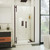 Dreamline SDAD42W720VXX06 Ascend 42 - 43 inch W x 72 inch H Frameless Pivot Shower Door in Oil Rubbed Bronze Dreamline SDAD42W720VXX06 Ascend 42 - 43 inch W x 72 inch H Frameless Pivot Shower Door in Oil Rubbed Bronze