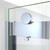 Dreamline SDVH48W760VXX01 Sapphire-V 44 - 48 inch W x 76 inch H Semi-Frameless Bypass Shower Door in Chrome