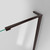 Dreamline SHDR-2035723-06 Unidoor-LS 35 - 36 inch W x 72 inch H Frameless Hinged Shower Door in Oil Rubbed Bronze