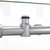 Dreamline SE6172F340VDX07 Enigma-X 34 1/2 inch D x 68 3/8 - 72 3/8 inch W x 76 inch H Frameless Sliding Shower Enclosure in Brushed Stainless Steel