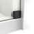 Dreamline SE6172F320VDX09 Enigma-X 32 1/2 inch D x 68 3/8 - 72 3/8 inch W x 76 inch H Frameless Sliding Shower Enclosure in Matte Black Dreamline SE6172F320VDX09 Enigma-X 32 1/2 inch D x 68 3/8 - 72 3/8 inch W x 76 inch H Frameless Sliding Shower Enclosure in Matte Black