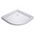 Dreamline E2703838XXQ0004 Prime 38 inch x 38 inch x 78 3/4 inch H Semi-Frameless Sliding Shower Enclosure in Brushed Nickel and Clear Glass, Shower Base, and Wall Kit in White Dreamline E2703838XXQ0004 Prime 38 inch x 38 inch x 78 3/4 inch H Semi-Frameless Sliding Shower Enclosure in Brushed Nickel and Clear Glass, Shower Base, and Wall Kit in White