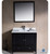 Fresca FVN2036ES 36" Espresso Traditional Bathroom Vanity Cabinet w/ Mirror