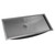 Ruvati 34 x 14 inch Brushed Stainless Steel Rectangular Bathroom Sink Undermount - RVH6134ST
