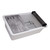 Ruvati 30-inch Granite Composite Workstation White Dual Mount Kitchen Sink - RVG2310WH
