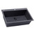 Ruvati 33 x 22 inch epiGranite Drop-in Topmount Granite Composite Single Bowl Kitchen Sink - Urban Gray - RVG1080UG