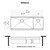 Ruvati 45-inch Double Bowl Workstation Two-Tiered Ledge Kitchen Sink Undermount 16 Gauge Stainless Steel - RVH8253