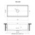Ruvati 33 inch Fireclay Workstation White Farmhouse Kitchen Sink Apron Front Single Bowl - RVL2387WH