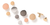 Viefe 0168041Z28 Como Big - D41mm Brushed Gold Knob