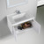 Blossom V8035 32 01 C Bern 32" Wall Hung Vanity with Ceramic Sink - Glossy White