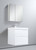 Blossom V8036 24 01 A Assisi 24" Wall Hung Vanity With Acrylic Sink - Glossy White