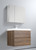 Blossom V8036 30 11 A Assisi 30" Wall Hung Vanity With Acrylic Sink - Brown Walnut