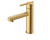 Gerber D224458BB Parma Single Handle Bathroom Faucet Straight Spout with Metal Touch-Down 1.2gpm - Brushed Bronze