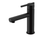 Gerber D224458BS Parma Single Handle Bathroom Faucet Straight Spout with Metal Touch-Down 1.2gpm - Satin Black