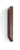 Viefe 0340400W19 19 BARCCO - CC320L400mm Walnut Color Knob