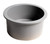 ALFI Gray Matte Round 18" x 18" Undermount / Drop In Fireclay Bar / Prep Sink - ABF1818R-GM