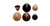 Viefe CONIC - D43mm Walnut Wood Knob - 0538043W17