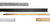 Viefe 0518736L04 WAY - CC736L800 Anodized Matte Profile Handle