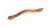 Viefe OBLONG - 22X197mm Beige Leather+Brushed Grey Handle - 0507160P2631