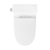 Swiss Madison SM-1T267 Sublime II One-Piece Round Toilet with Left Side Flush, 10" Rough-In 1.28 gpf