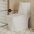 Swiss Madison SM-1T290 Brusque One-Piece Square Toilet Dual-Flush 1.1/1.6 gpf