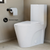 Swiss Madison SM-1T251 St. Tropez One-Piece Elongated Toilet, 14" Rough-In 1.1/1.6 gpf