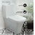 Swiss Madison SM-1T288 Eclair One-Piece Square Toilet Dual-Flush 0.8/1.28 gpf
