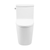 Swiss Madison SM-1T182 Dreux One Piece Elongated Toilet Left Side Flush 1.28 GPF
